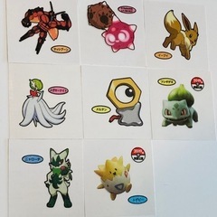 ポケモン　シール5️⃣
