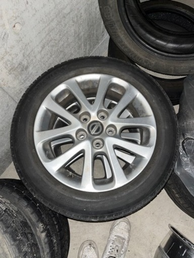 車のパーツ タイヤ、ホイール　日産純正　ドリケツ