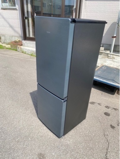 アース　万代店:【ハイアール】2ドア 冷凍冷蔵庫 173L JR-NF173C 2022年 ギャラクシーグレー 冷凍室引き出し式クリア
