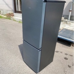 アース　万代店:【ハイアール】2ドア 冷凍冷蔵庫 173L JR-NF173C 2022年 ギャラクシーグレー 冷凍室引き出し式クリアバスケット