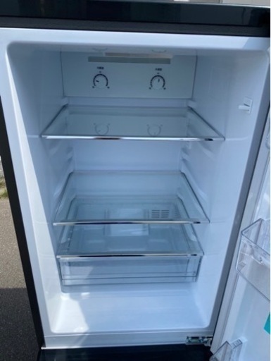アース　万代店:【ハイアール】2ドア 冷凍冷蔵庫 173L JR-NF173C 2022年 ギャラクシーグレー 冷凍室引き出し式クリア