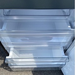 アース　万代店:【ハイアール】2ドア 冷凍冷蔵庫 173L JR-NF173C 2022年 ギャラクシーグレー 冷凍室引き出し式クリアバスケット