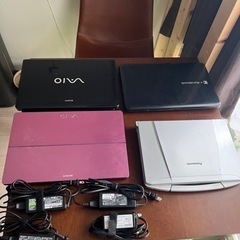 　取引中　ジャンクノートPC 部品取り　4台