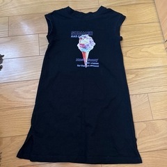 アイス柄ワンピース110