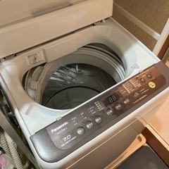 ⚠️どちらも決まりました　７キロ洗濯機、ランドリーラック　