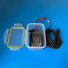 電動リール用防水ケース、防水電源ケーブル、バッテリーアダプターセット
の画像