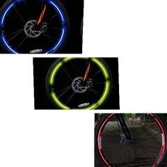 自転車ホイール用反射ステッカー3枚セットの画像