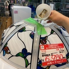 2022年製　タキズミ　LED 照明　ステンド調　洋風　ペンダントライト　　の画像