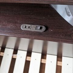 ニトリのダブルベッド　8年使用の画像