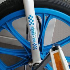 美品!最終値下げしました!一輪車UNI Cycle20インチパンク無しスタンド付きの画像