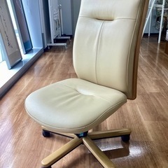 回転チェア（カリモク）【町田市再生家具】　240668の画像