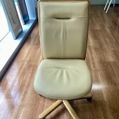 回転チェア（カリモク）【町田市再生家具】　240668の画像
