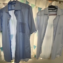 半袖シャツ メンズ （ユニクロ 、Lサイズの画像