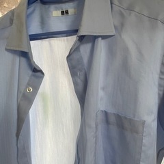 半袖シャツ メンズ （ユニクロ 、Lサイズの画像