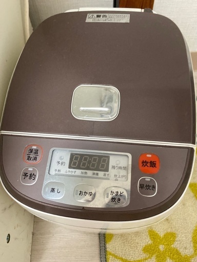 炊飯器とオーブンレンジ