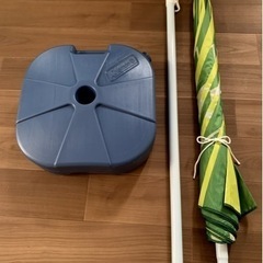 Coleman コールマン　パラソル　ベーススタンド　美品 