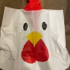 ローソン からあげくん　キッズポンチョ