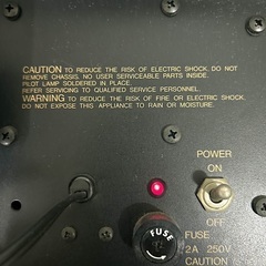 楽器用アンプ　お譲りします　YAMAHA KS50　ヤマハ　中古　40W　INPUT 4CH　の画像