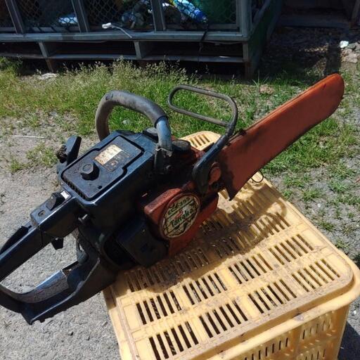 タナカ　エンジンチェーンソー　未チェック現状品！