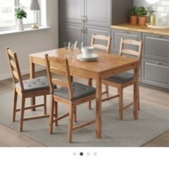 IKEA ダイニングテーブルセット(ヨックモック)