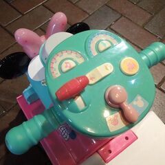 ミニーちゃん汽車 動作OK 手押し車 ミニーマウスチューチュートレイン 札幌市東区 新道東店の画像