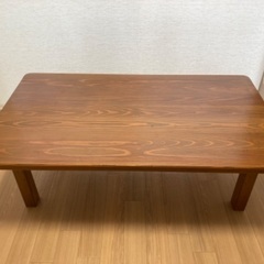 テーブル【旭川家具】の画像
