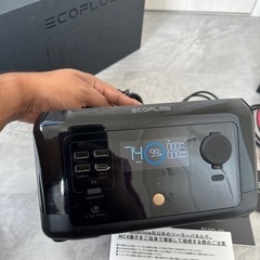 [値下げ中] ecoflow river mini (ワイヤレス) ポータブルバッテリー の画像
