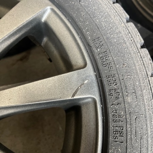 PCD100 14インチ4.5j ガリ傷少