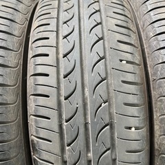 165/70R14 ヨコハマ夏タイヤ バリ溝 4本の画像