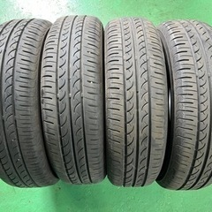 165/70R14 ヨコハマ夏タイヤ バリ溝 4本の画像