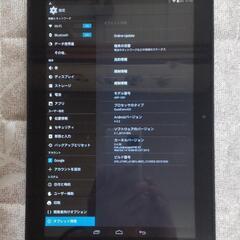 １０インチタブレットの画像