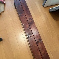 2×4木材　2本
