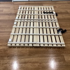 ダブル置きスノコベッド【町田市再生家具】240647の画像