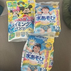 水遊びパンツ　ビック3枚　L15枚　