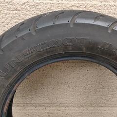 DUNLOP　RUNSCOOT D307  3.50-10 51　中古