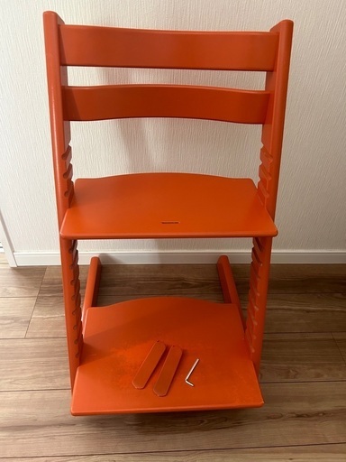 (受け渡し者決定)STOKKE トリップトラップ　ハイチェア