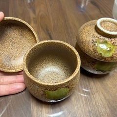 🉐【新品未使用】湯呑み/茶器/茶碗蒸し（蓋付き）の画像