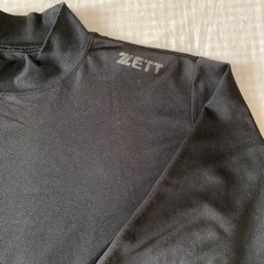F 野球用アンダーシャツ 長袖 ZETT Mの画像