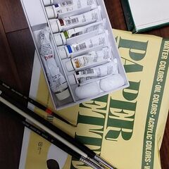 値下げ！油絵の具セットの画像