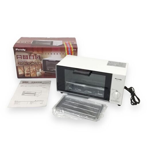 24Y347 ジ2 【美品】 フィフティ Purnity オーブントースター OBT-113 800W 2019年製 中古品