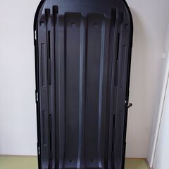 innoイノー　ルーフボックス 33 ブラック（BRQ33BK）、ルーフバーINNO IN-B117の画像