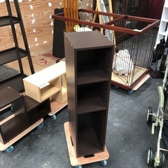 収納ラック　ダークブラン