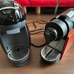 ネスレ エスプレッソマシンとネスカフェ ドルチェゲスト コーヒー...