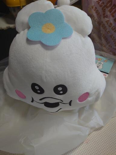 新品未使用 んぽちゃむBIGぬいぐるみ