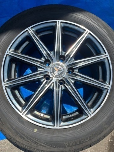 アルミホイール　15インチ　タイヤ日本製❗️
