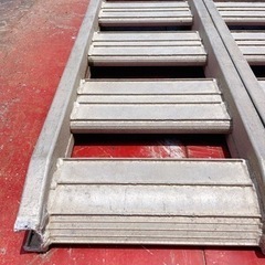 鹿屋市★日軽アルミブリッジ 0.8t 800kg 08-C6-30W 1800cm 運搬 引取歓迎 アルミブリッジ 003の画像