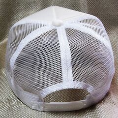 ★ありがとうございました！★800円★ AVIREX ★ ホワイトメッシュキャップ ★ 新品 / 未使用品 ★の画像