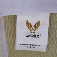 ★ありがとうございました！★800円★ AVIREX ★ ホワイトメッシュキャップ ★ 新品 / 未使用品 ★の画像