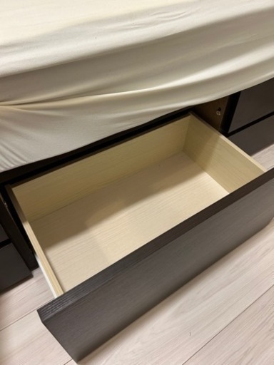 家具 ベッド セミダブルベッド