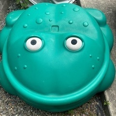 砂場　2step カエル　🐸　リトルタイクス